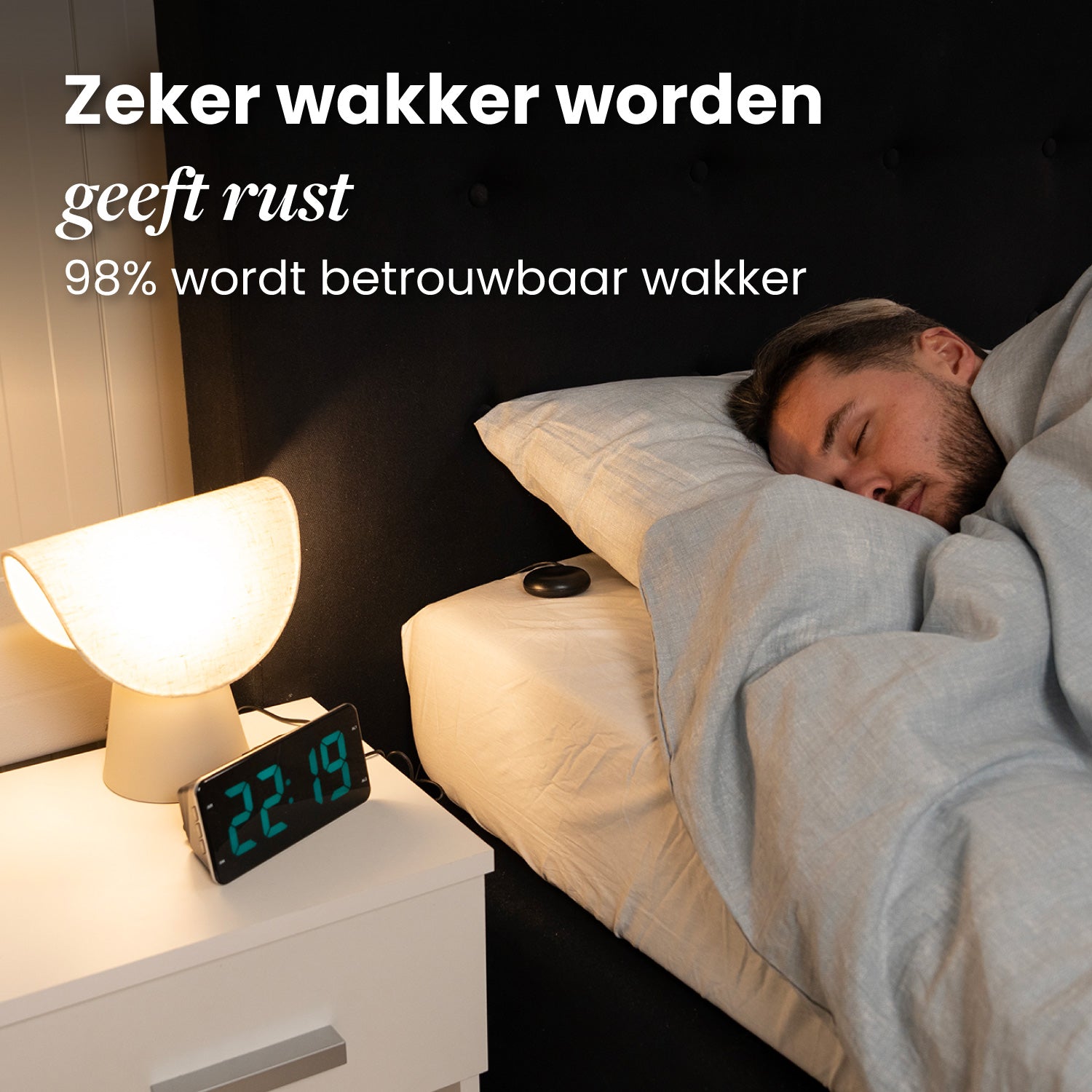 Wekker met trilfunctie 'Pulse'