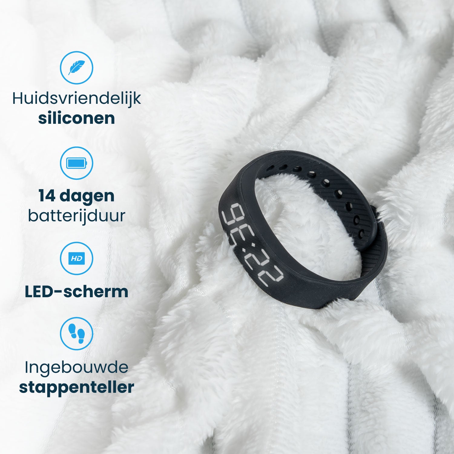 Wekkerarmband ‘Rise’