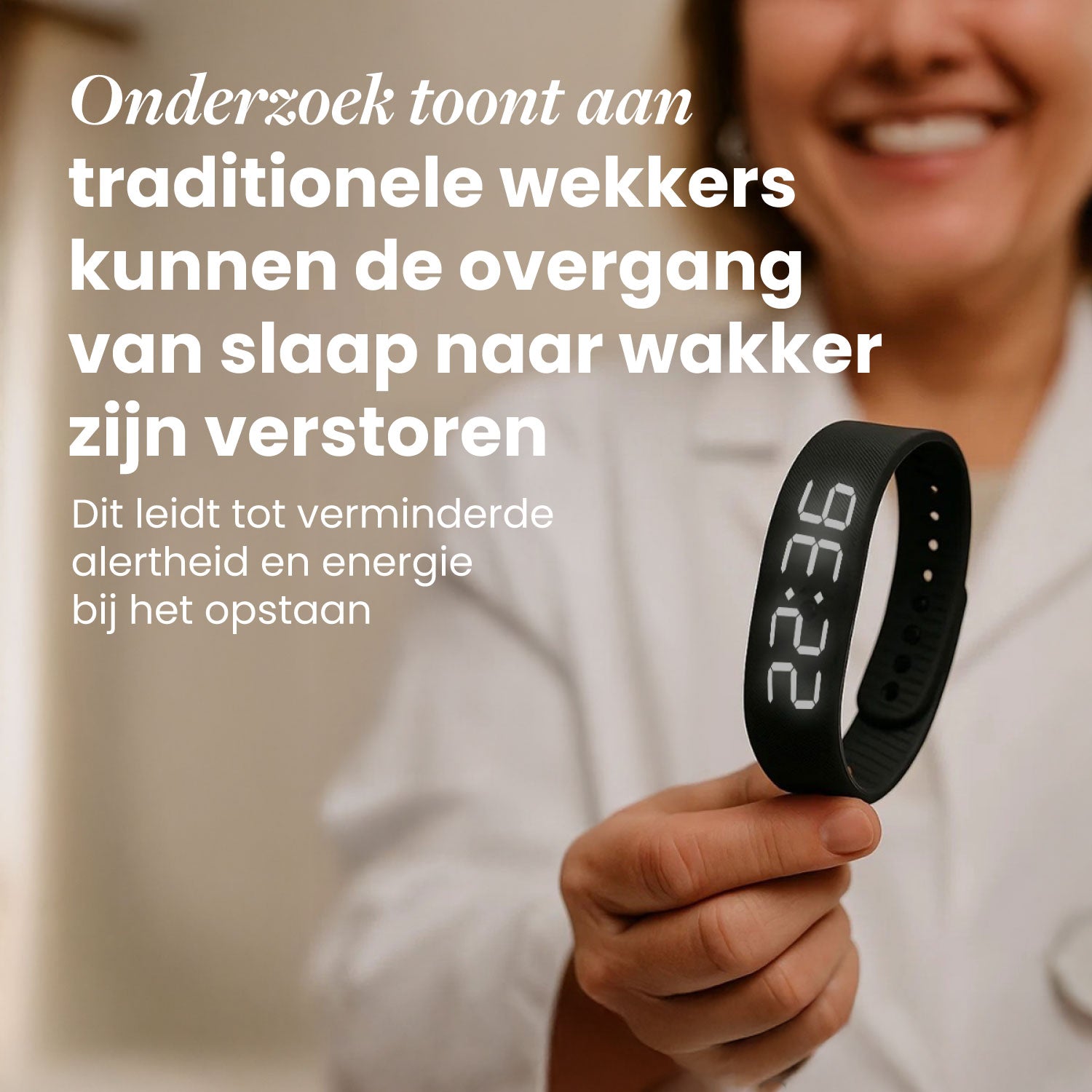 Wekkerarmband ‘Rise’